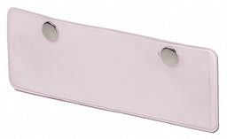 Label Holder Pink Smooth Pocket