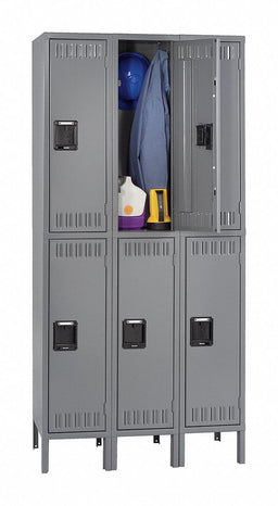 F0422 Lckr 2x3Lckr Gray 12 x78 x36 UnAssm