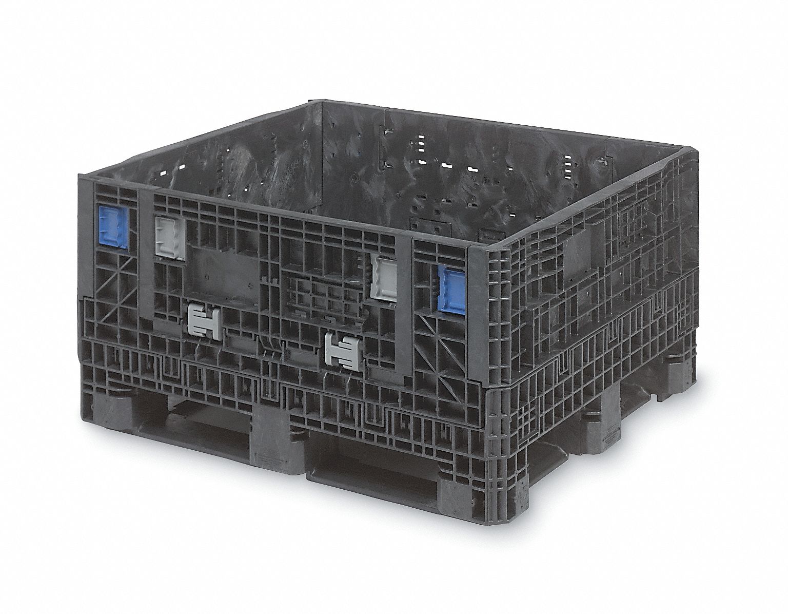 Clps Bulk Ctr Black Solid 48 in
