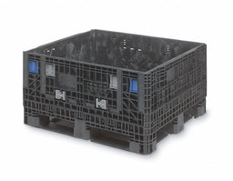 Clps Bulk Ctr Black Solid 48 in