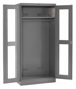 E4482 Storage Cabinet 78 x36 x24 MdGry 1Shlv
