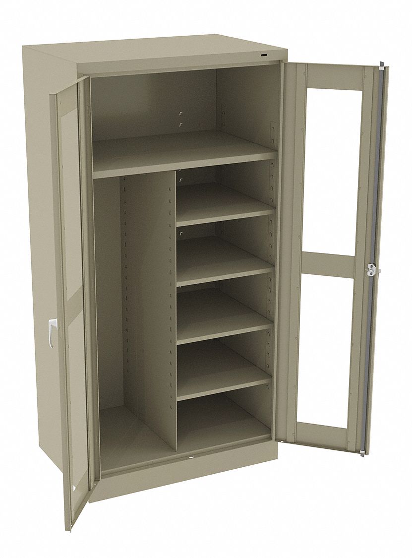 Storage Cabinet 72 x36 x24 Sand 5Shlv
