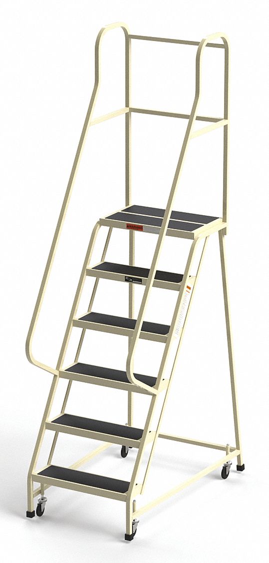 Rollng Ldr Assembled Hndrl Platfm 60in H