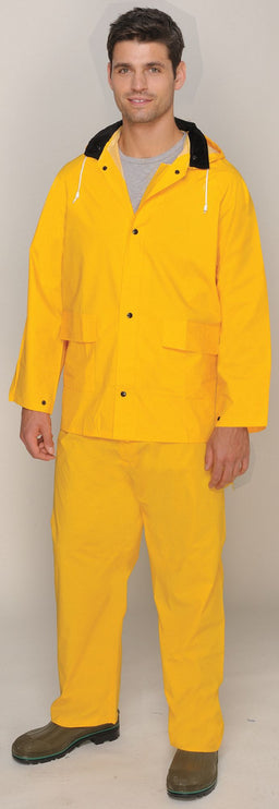 Rain Suit Jacket/Bib Unrated Yellow 3XL