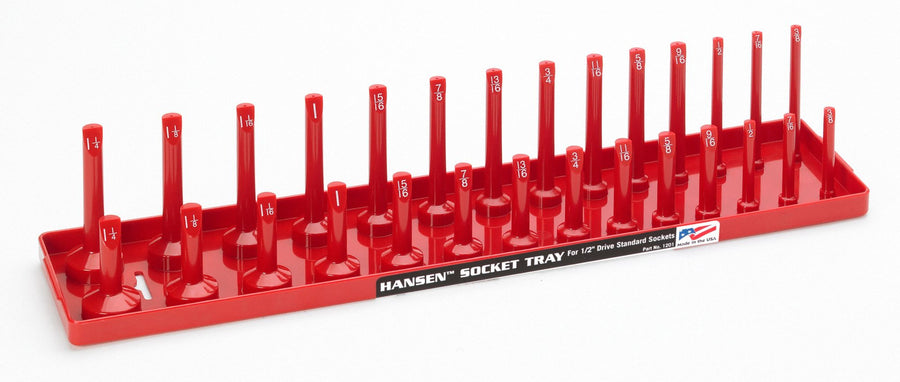 SocketTray Red Plastic 181/8in 1PK