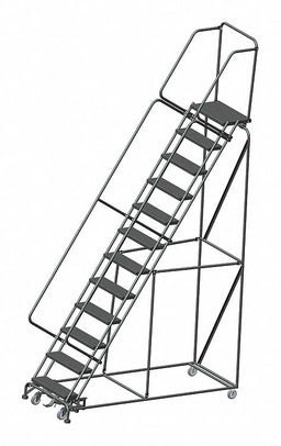 Slope Lockstep Roll Ladder Steel 120 In.