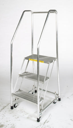 Rolling Ladder Aluminum 57 In.H