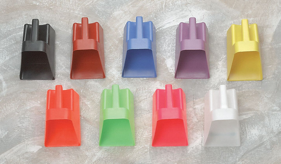 All Purpose Scoop Polypropylene 3 qt Red