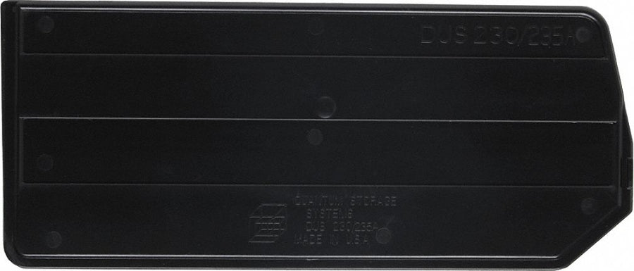 Divider 4 3/8 in Black 6 PK6