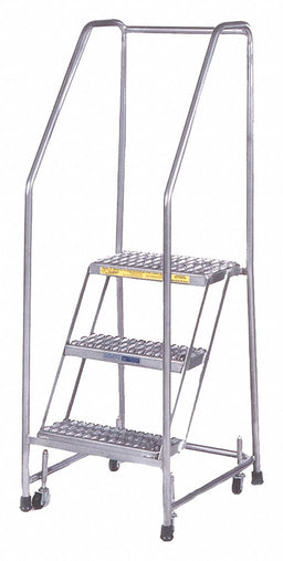 Rolling Ladder Aluminum 19 In.H
