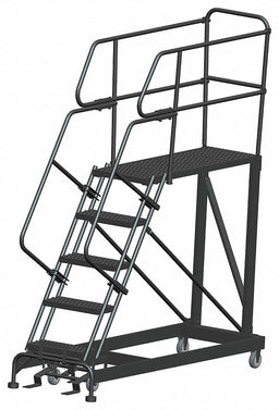 Roll Work Platform Steel Single 50 In.H