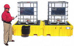 IBC Containment Unit Yellow 22 in H