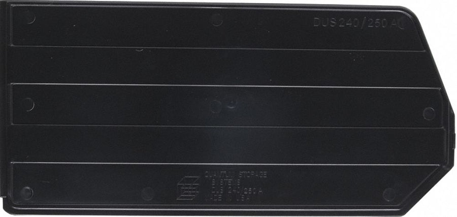 Divider 6 9/16 in Black 6 PK6