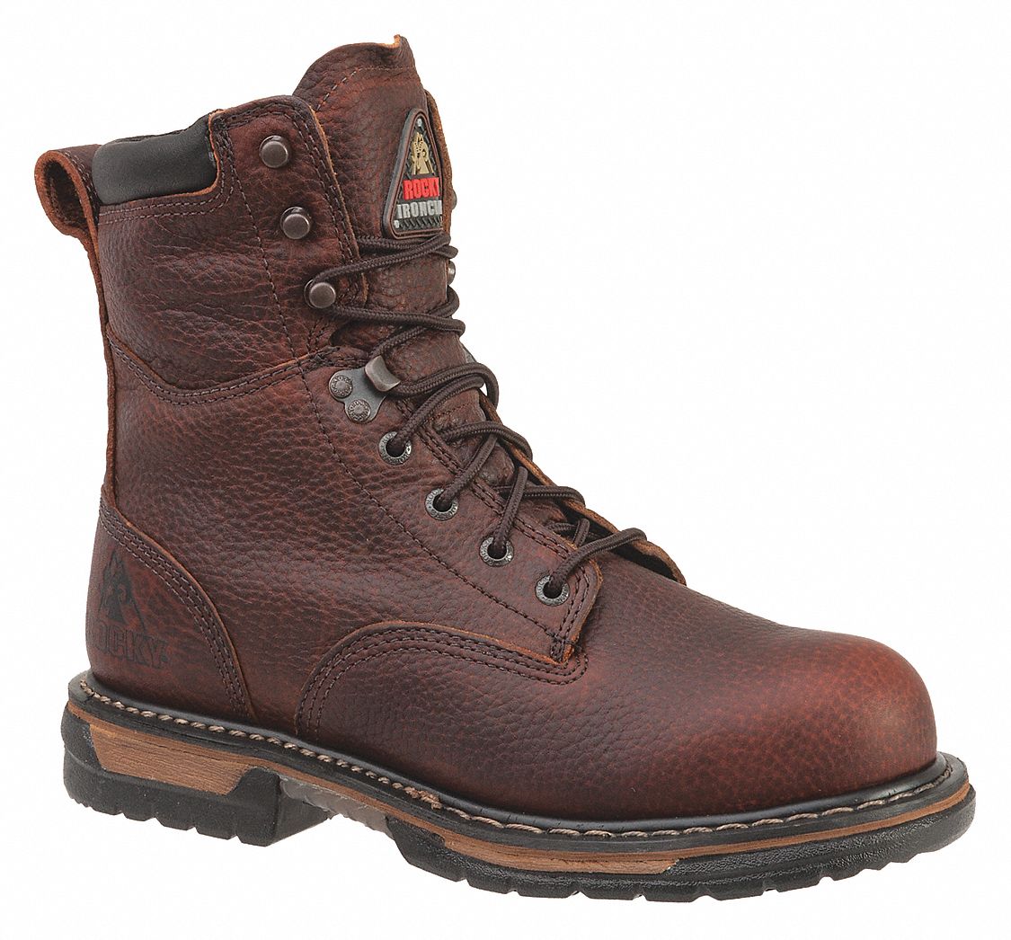 8-Inch Work Boot M 10 Brown PR