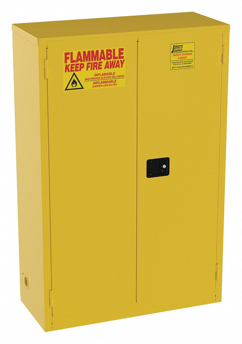 Cabinet 2-Dr 45 gal Flammable 18x65x43