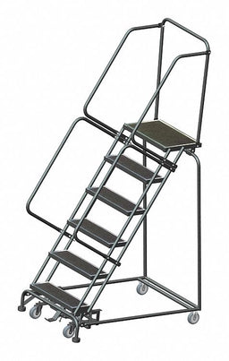 Lockstep Rolling Ladder Steel 60 In.H