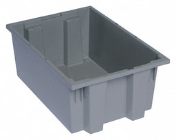 E1882 Stk and Nest Ctr Gray Solid PP