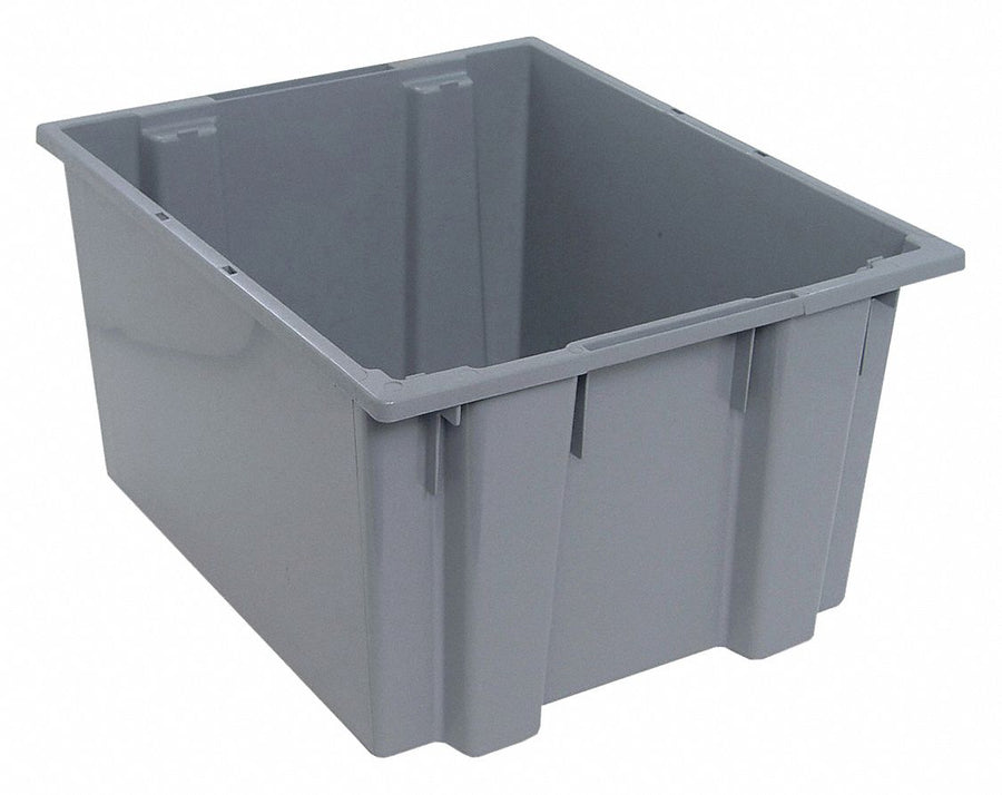 E1884 Stk and Nest Ctr Gray Solid PP