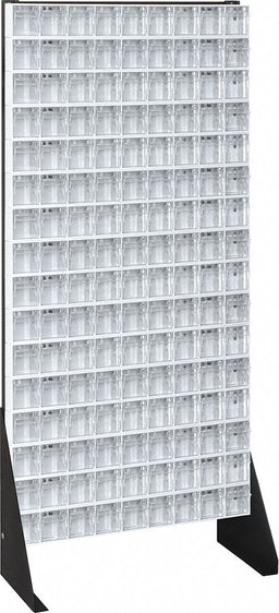 Bin Storage Rack Powder Coated 52 in