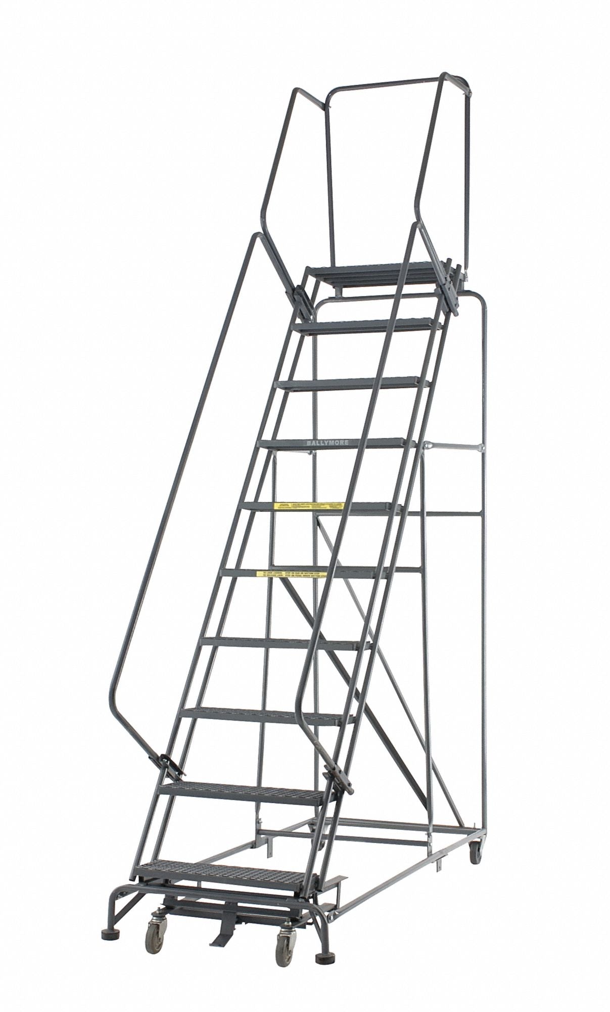 Stock Picking Roll Ladder Steel 120 In.H