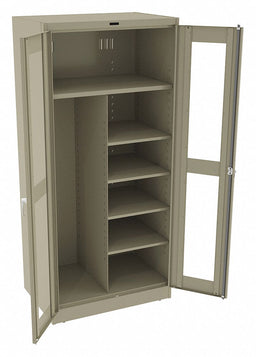 Storage Cabinet 78 x36 x24 Sand 5Shlv