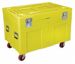 F1330 Storage Cart Yellow Polyethylene 34 in