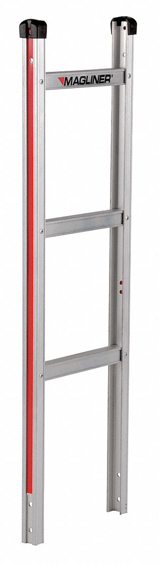 Straight Back Frame Steel Silver