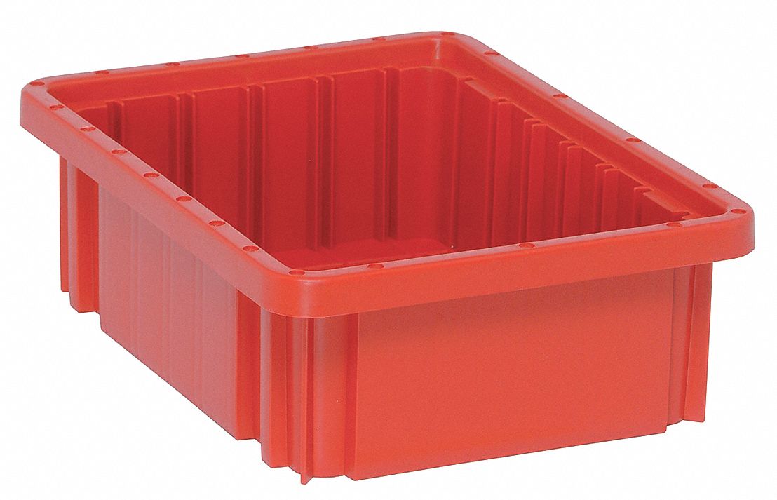 Divider Box Red Polypropylene 12