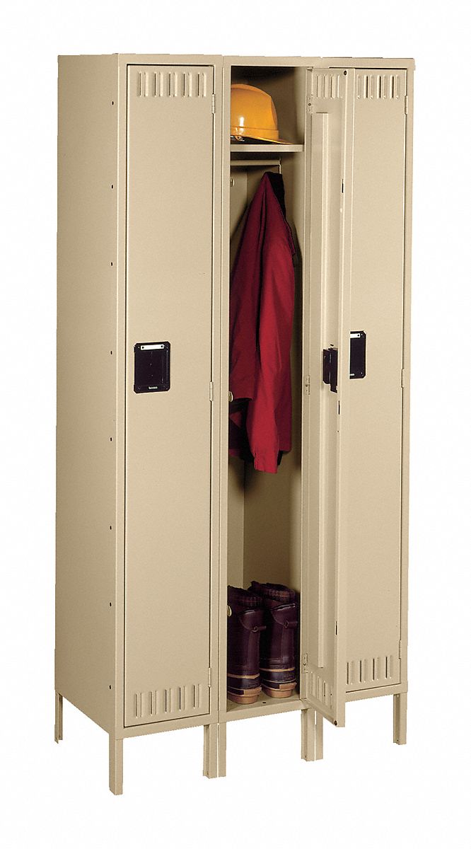 F0413 Lckr 1x3Lckr Sand 66 x36 x12 UnAssm