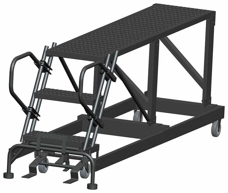 Roll Work Platform Steel Single 30 In.H