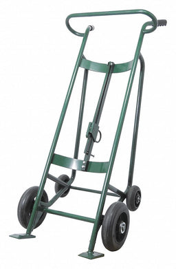 Drum Hand Truck 1000 lb Steel Green