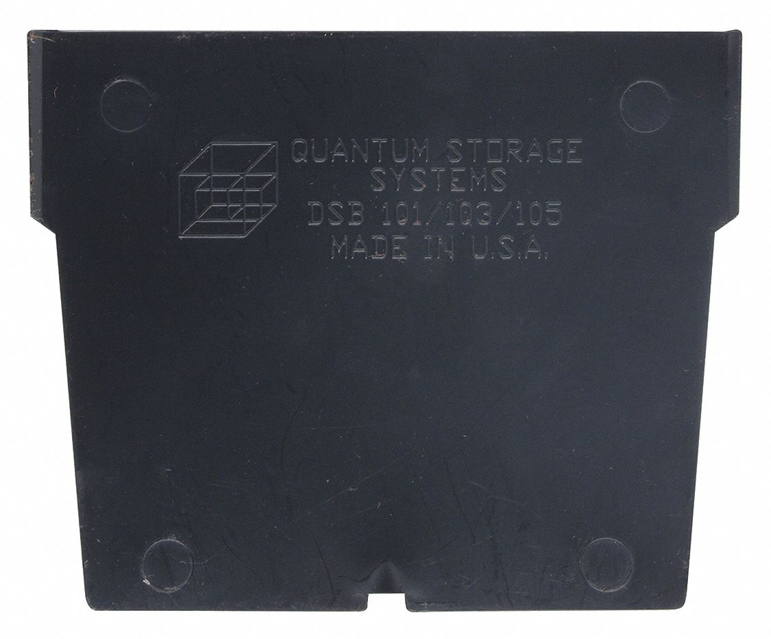 Divider 4 1/8 in Black 50 PK50