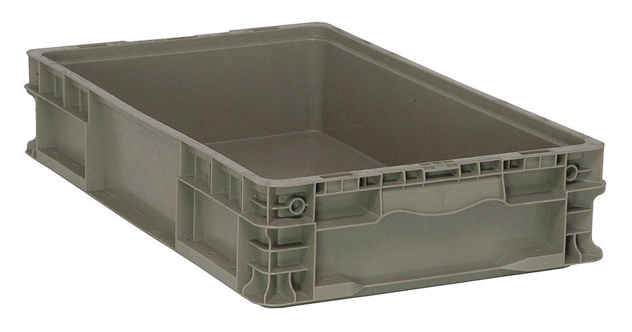 Straight Wall Ctr Gray Solid HDPP