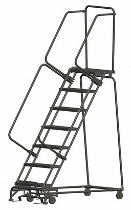 Lockstep Rolling Ladder Steel 70 In.H