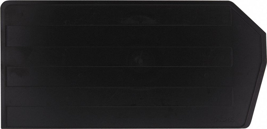 Divider 6 3/4 in Black 6 PK6