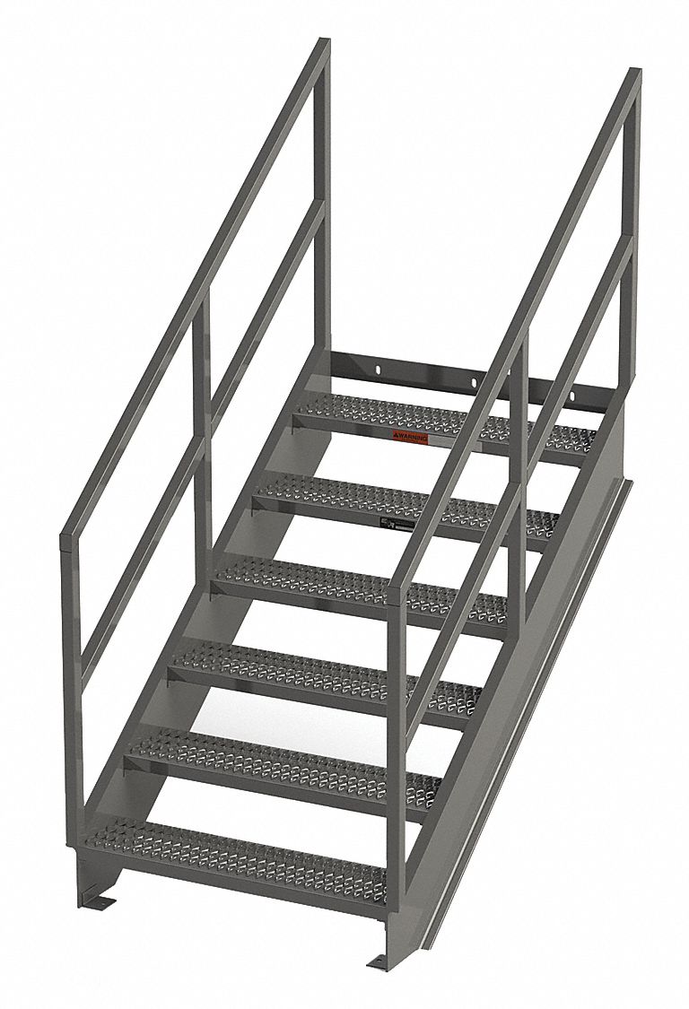 Stair Unit Carbon Steel 6 Steps
