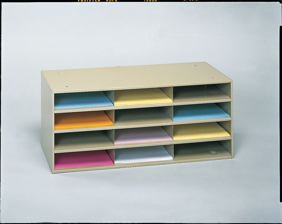 Literature/Mail Organizer 14 1/4 H Tan