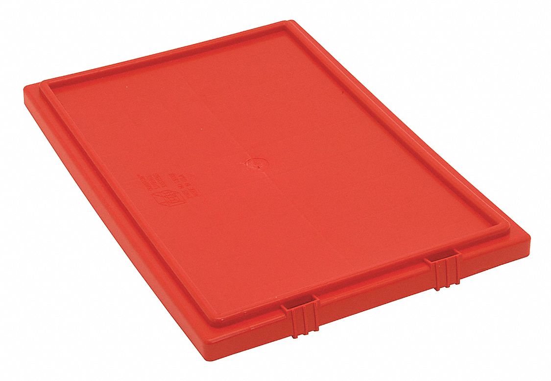 E1889 Lid Red Polyethylene 17 7/8 in