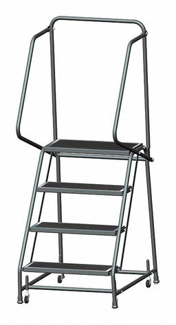 Rolling Ladder Steel 38 In.H