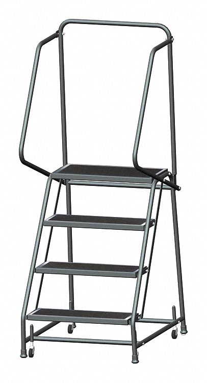 Rolling Ladder Steel 38 In.H