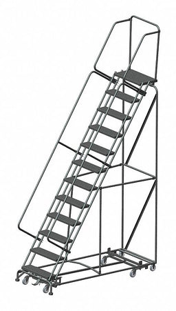Lockstep Rolling Ladder Steel 120 In.H