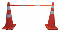 Telescoping Cone Bar Orange 60-108 In L