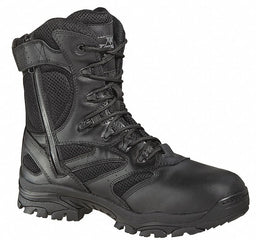 E7871 Work Boots 10M Front Lace/Side Zipper PR