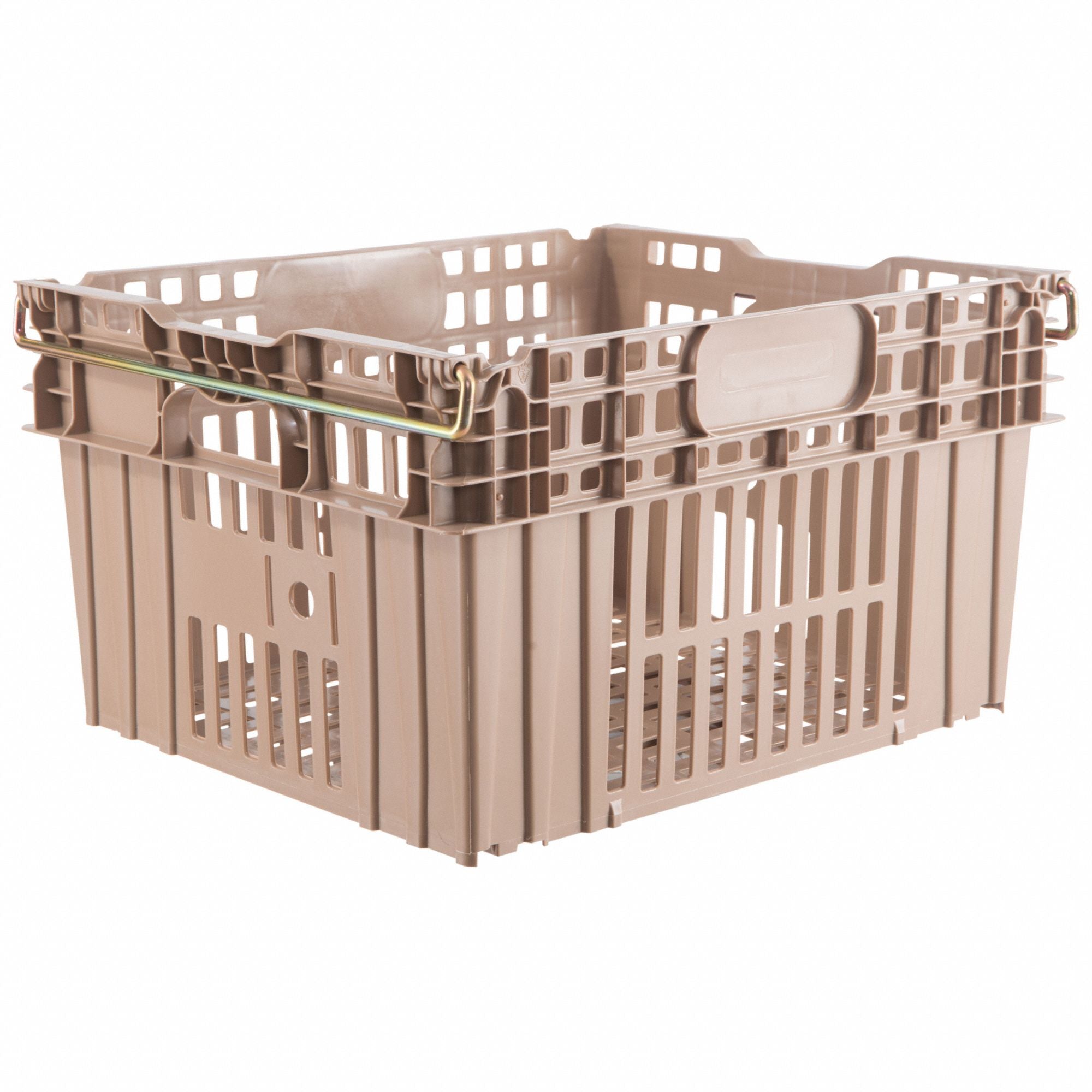 Stack and Nest Ctr Beige Vented Plastic