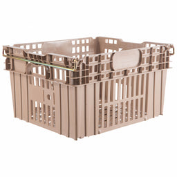 Stack and Nest Ctr Beige Vented Plastic
