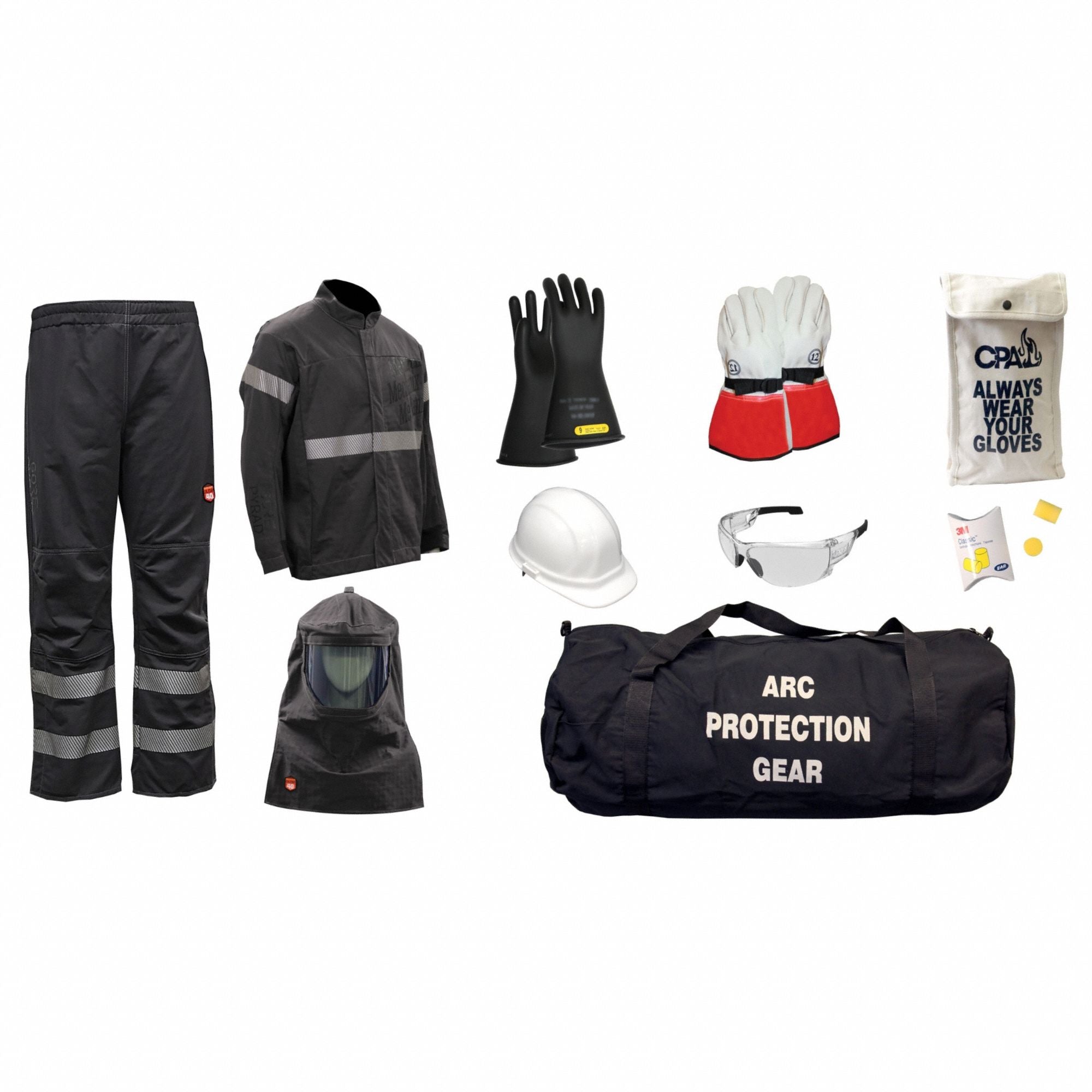 Arc Flash Protection Clothing Kit Sz 10