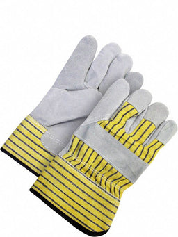 Leather Gloves Cowhide Palm Safety