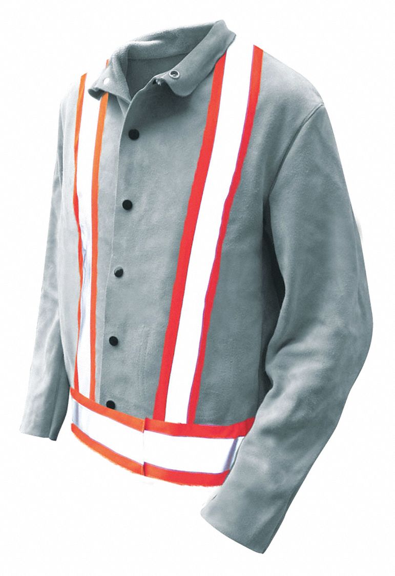 Welding Jacket 28-1/2 L Leather 3XL