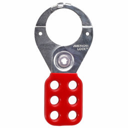 Lockout Hasp Standard Red Steel 5in. L