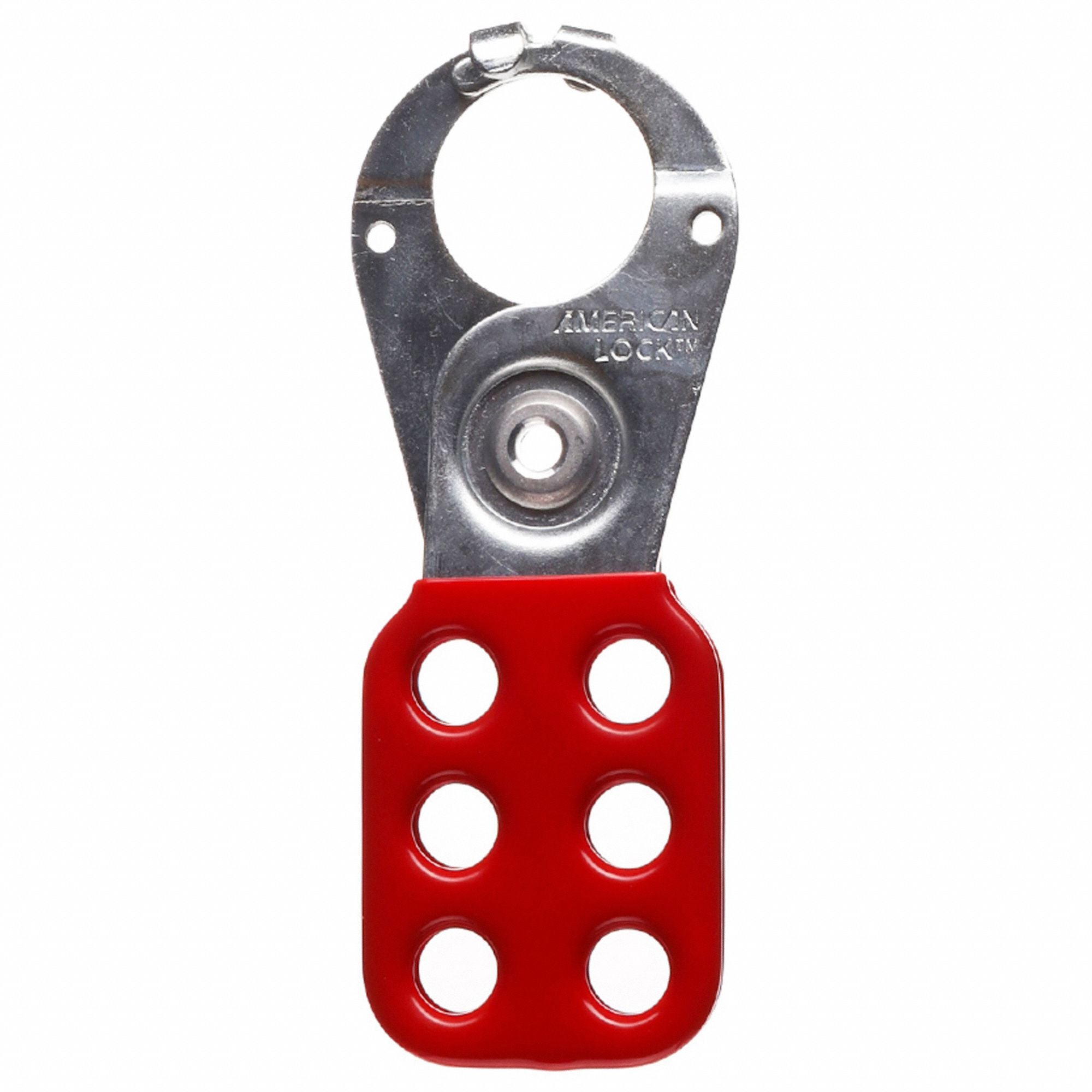 Lockout Hasp 6 Lock Red